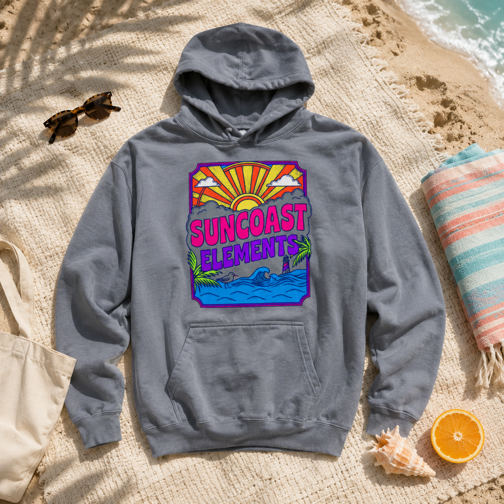 The Elevated Coast Hoodie – Washed Slate