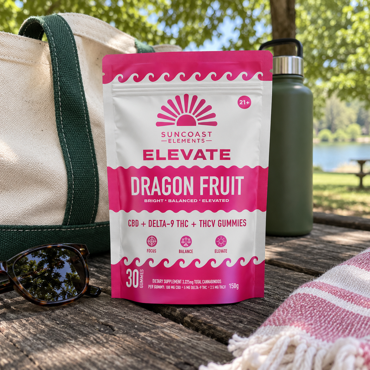 ELEVATE Dragon Fruit Gummies