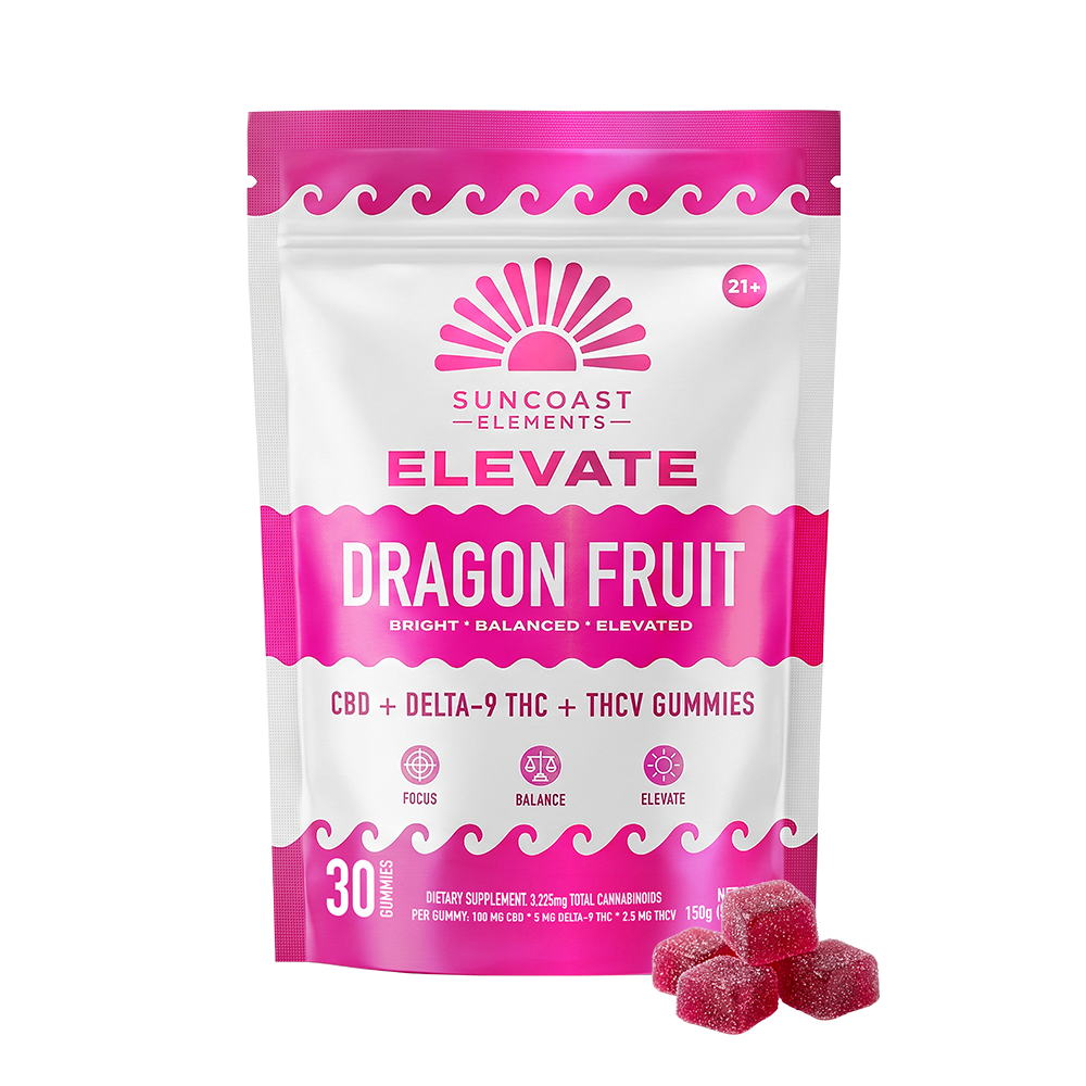 Dragon Fruit THC Gummies – 30 Count